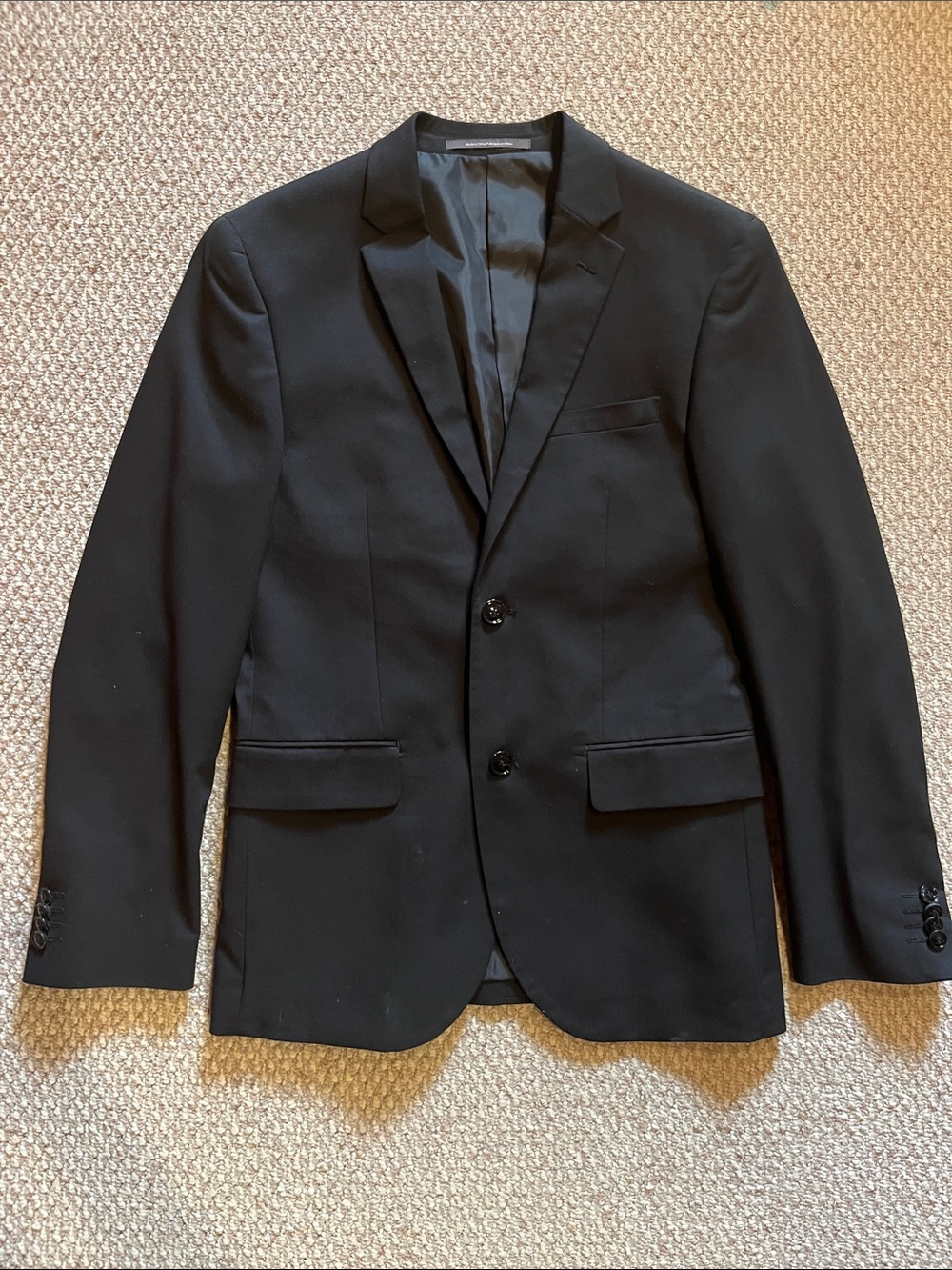 H&M Black Two-Button Men's Blazer